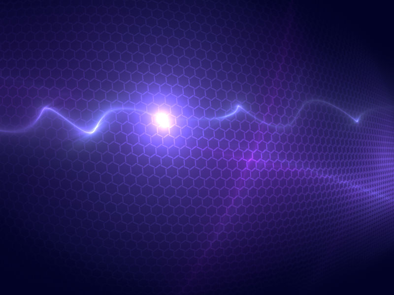 紫色空间背景图案