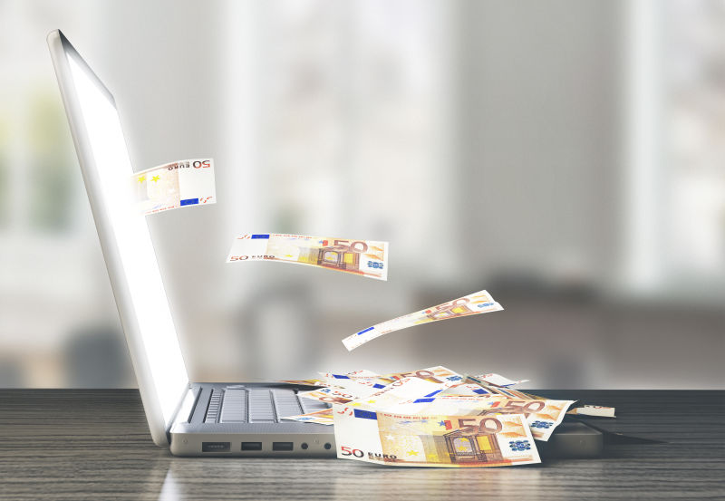 互联网赚钱概念