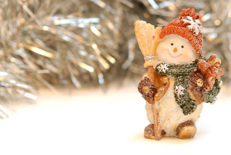 快乐圣诞节雪人