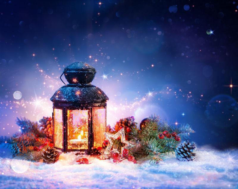 梦幻雪上神奇灯笼
