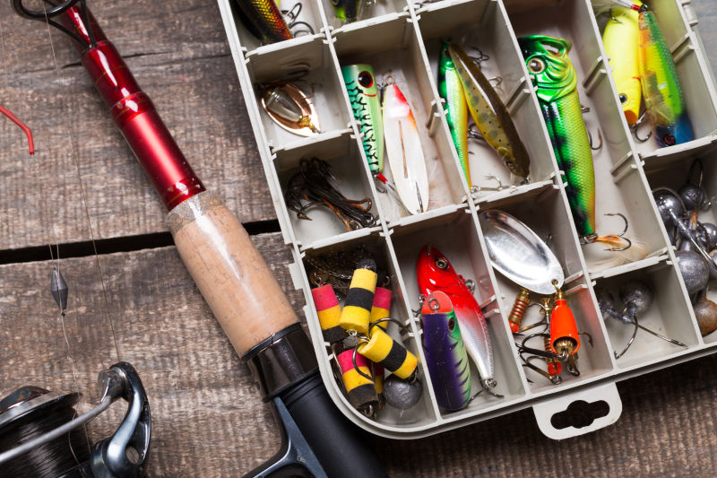 爱好者的渔具