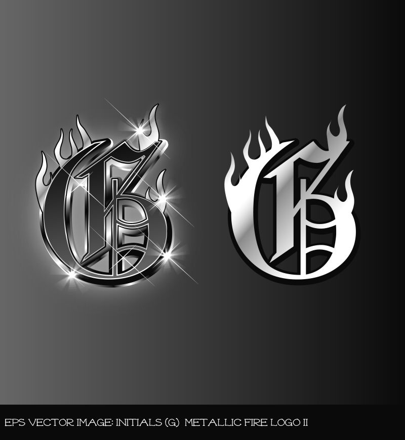 矢量字母G标志设计