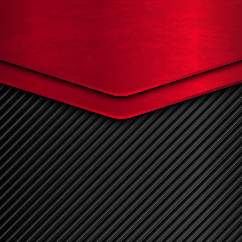 矢量红色创意金属背景
