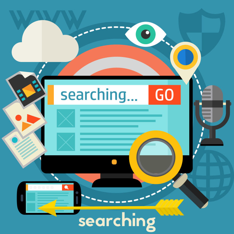 矢量的搜索引擎窗口设计