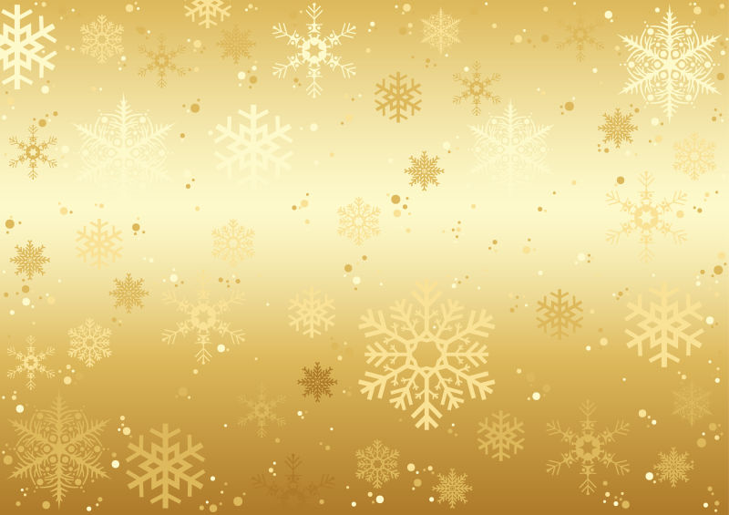 雪花图案的金属质感矢量背景