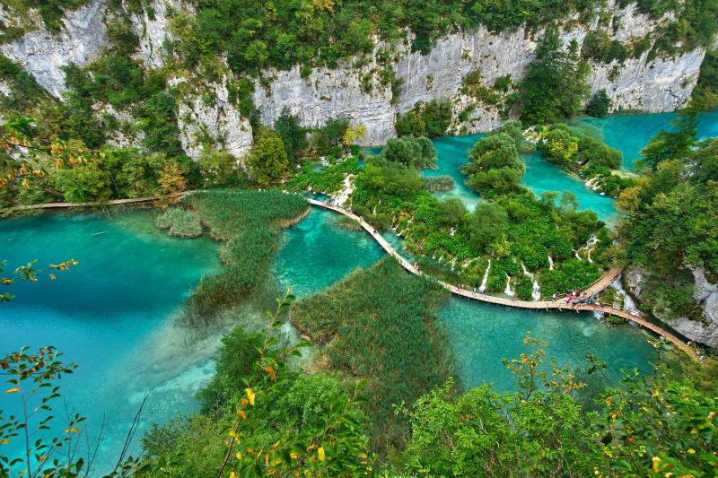 美丽的普利特斯景色