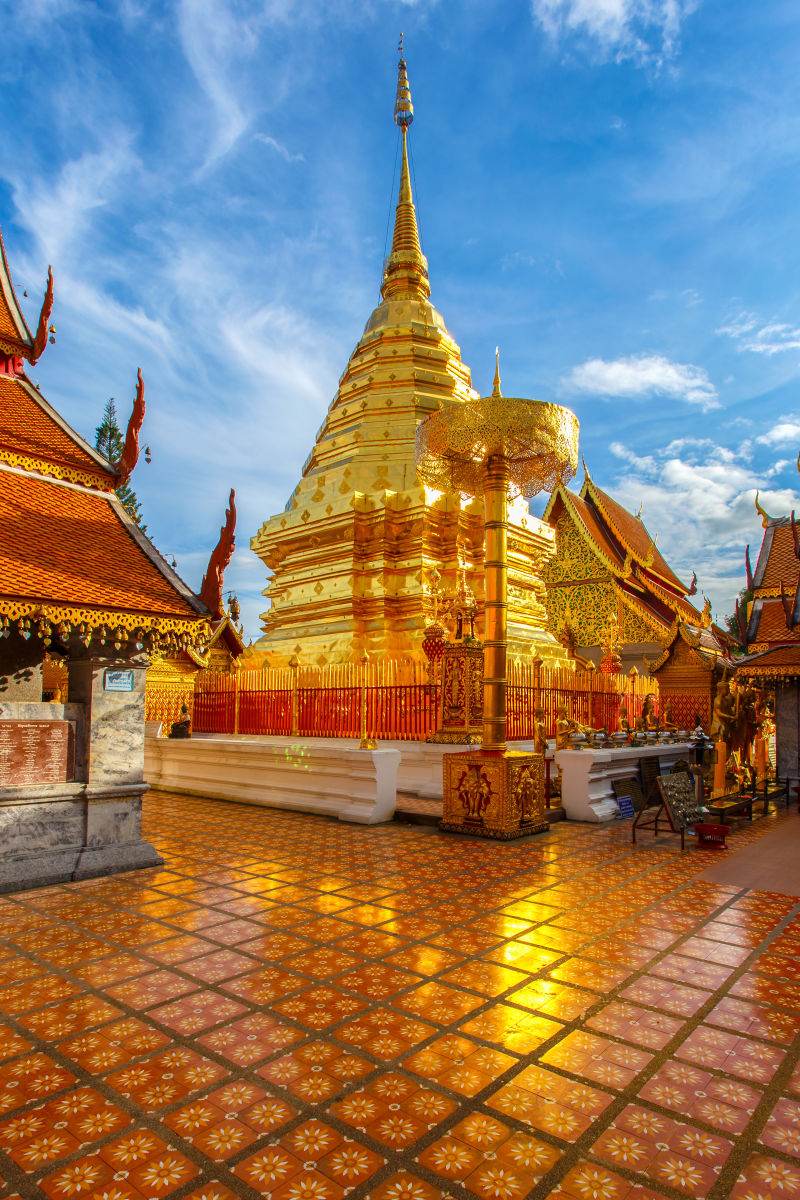 泰国清迈寺庙旅游景点