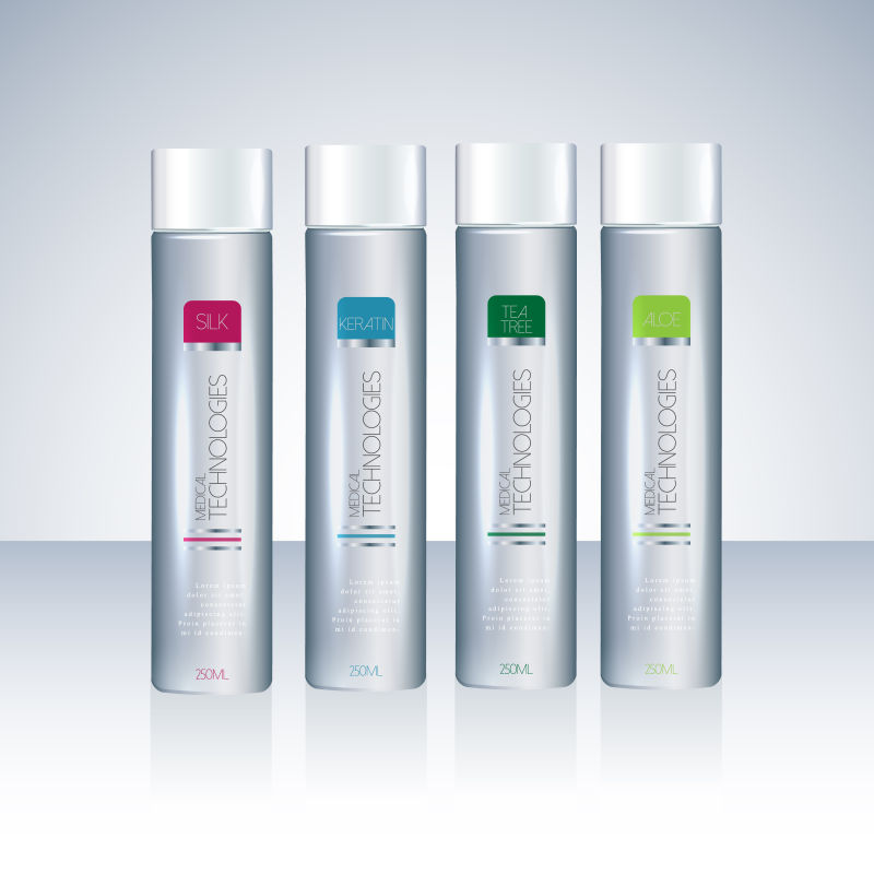 矢量化妆水包装设计