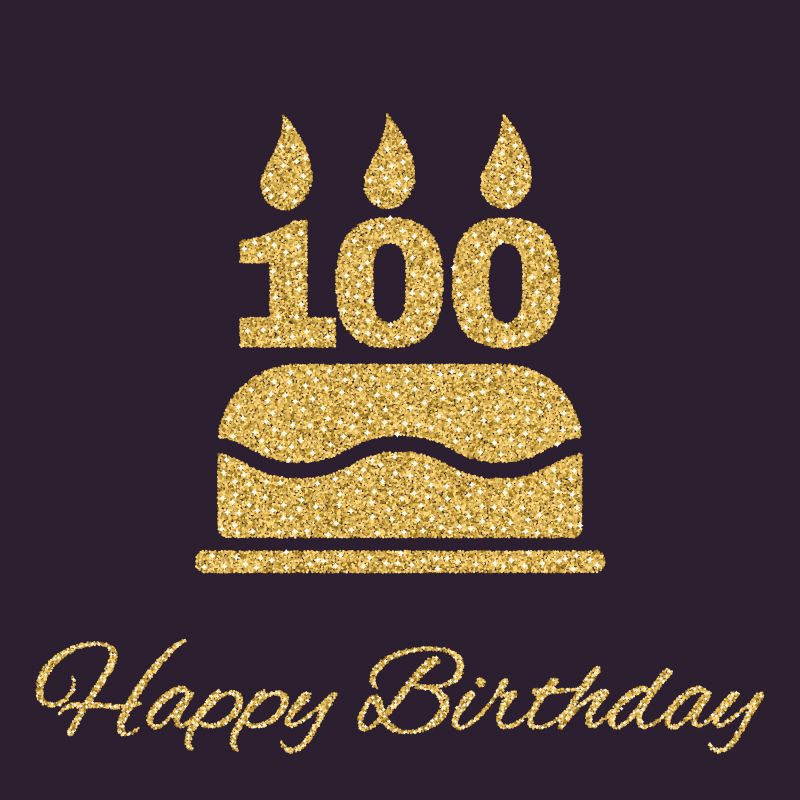 100周年生日快乐图片