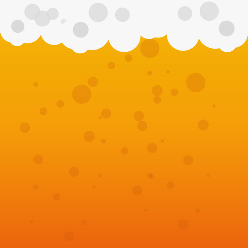 矢量黄色啤酒内部