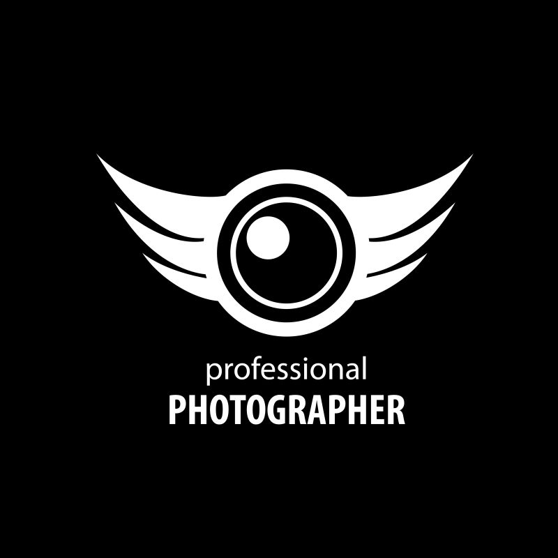 心型摄影图标矢量设计