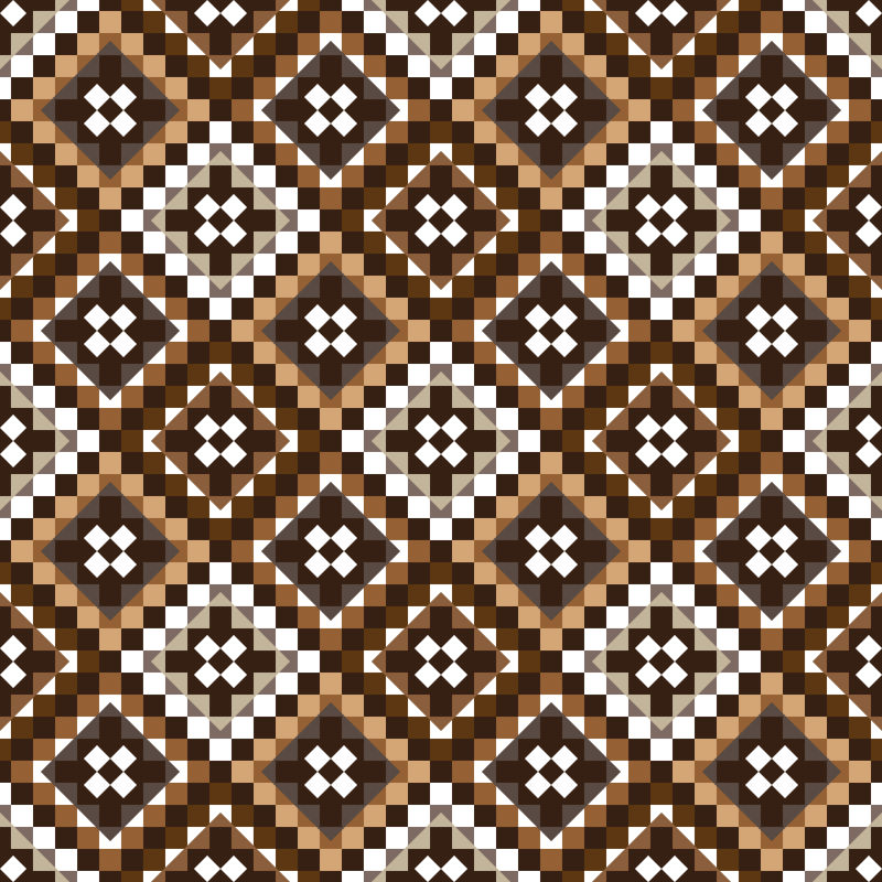 阿兹特克风格的矩形点状矢量背景