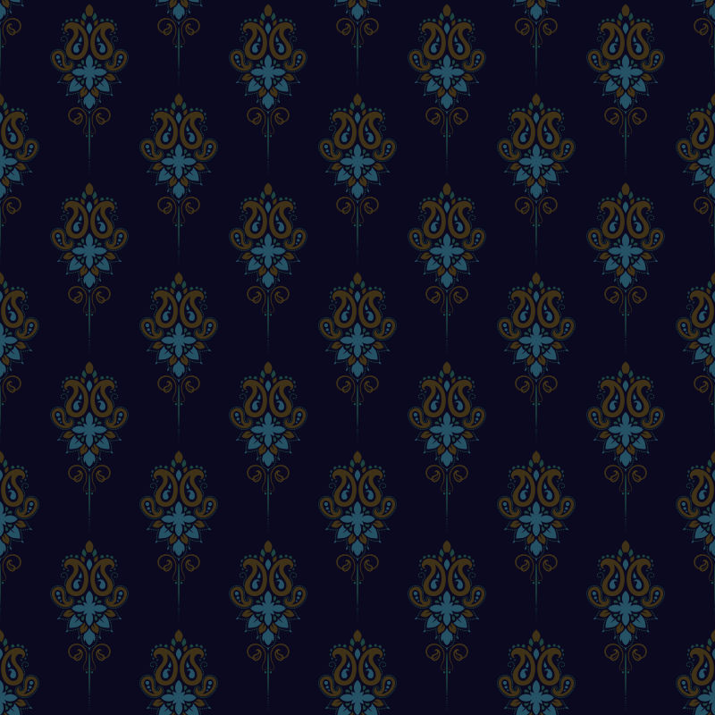 传统花纹样式的矢量背景