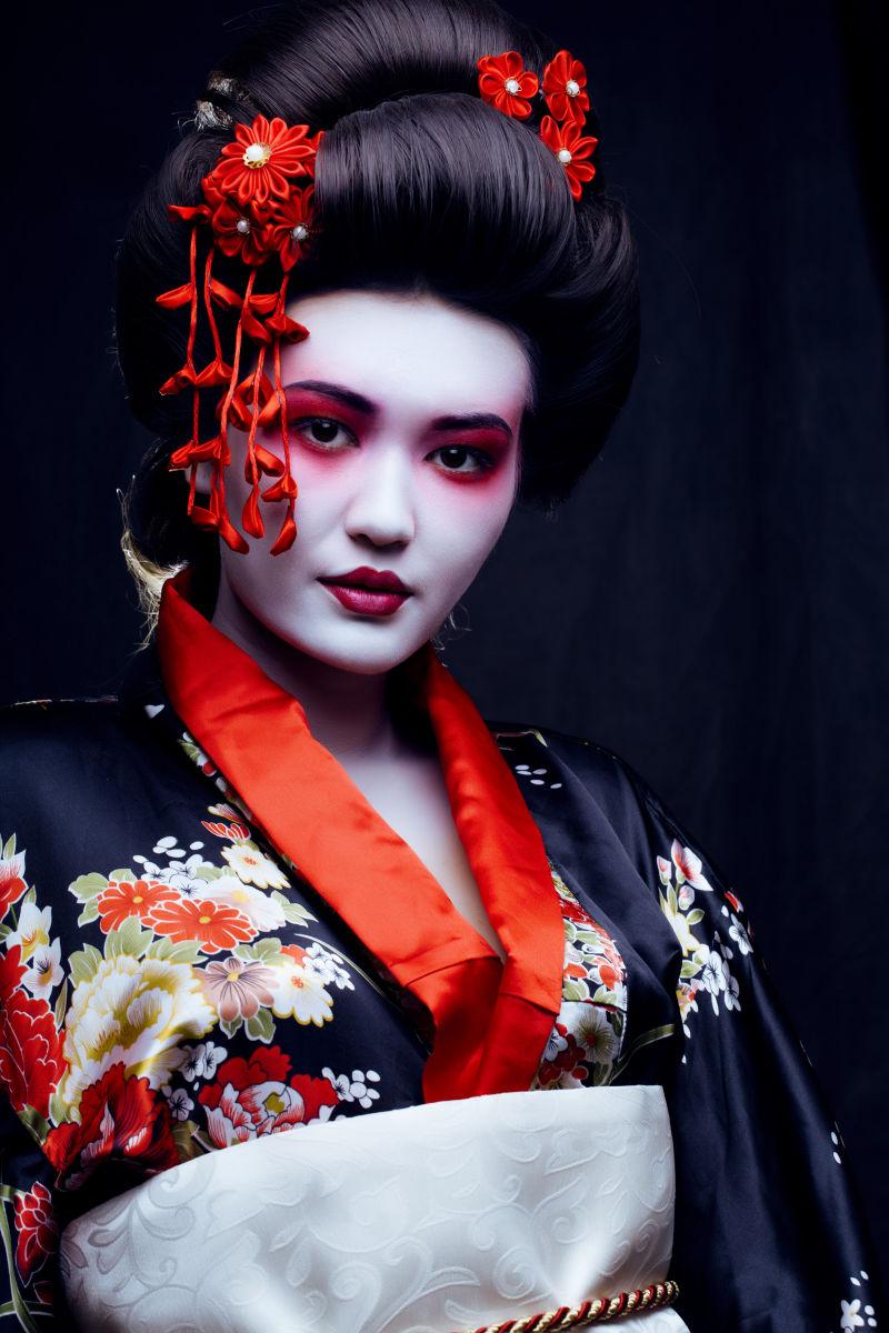 女人娃娃化妆美女头发艺术作品风格华丽美丽背景异国情调日本人日本