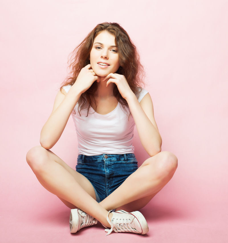 可爱的时装美女写真