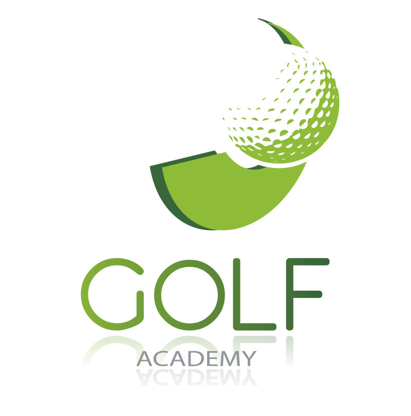创意的高尔夫logo矢量设计