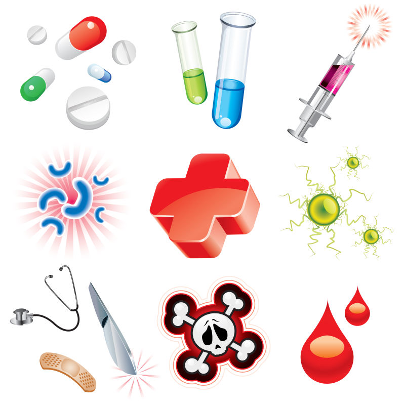 矢量的医学图标设计