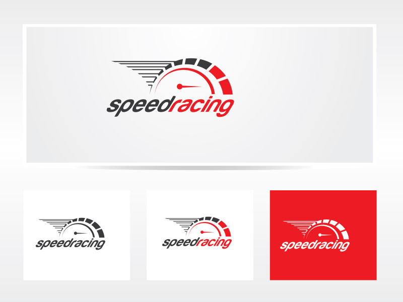 矢量的汽车表盘样式图标