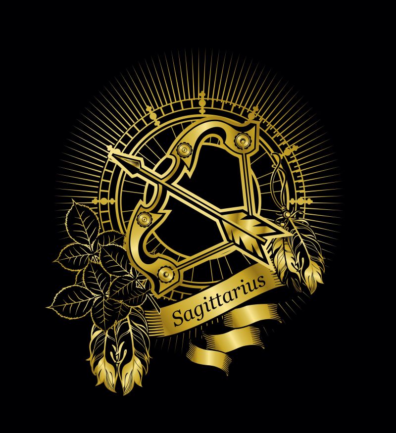 矢量的射手座标识