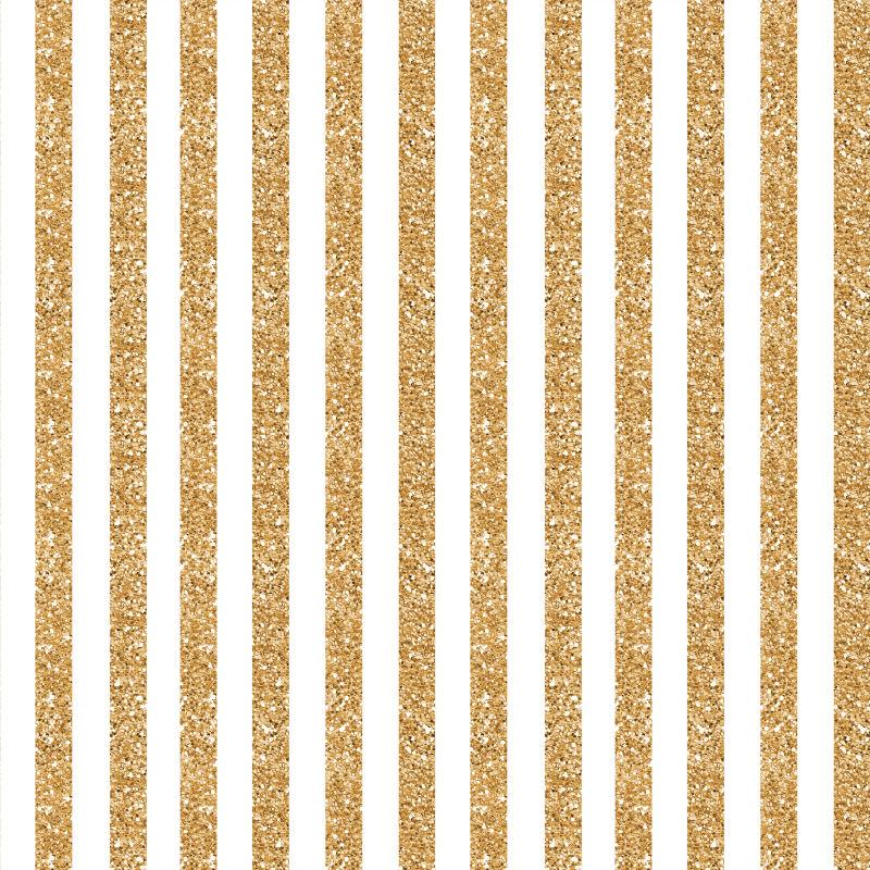 金色竖条纹背景 