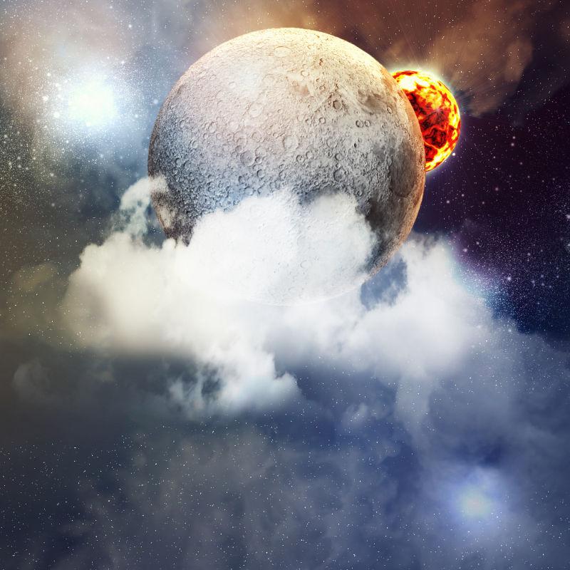 宇宙星空行星投影