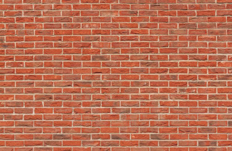 红色砖墙的背景