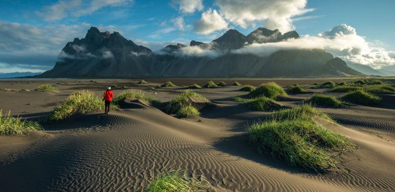 冰岛和法罗群岛自然风景