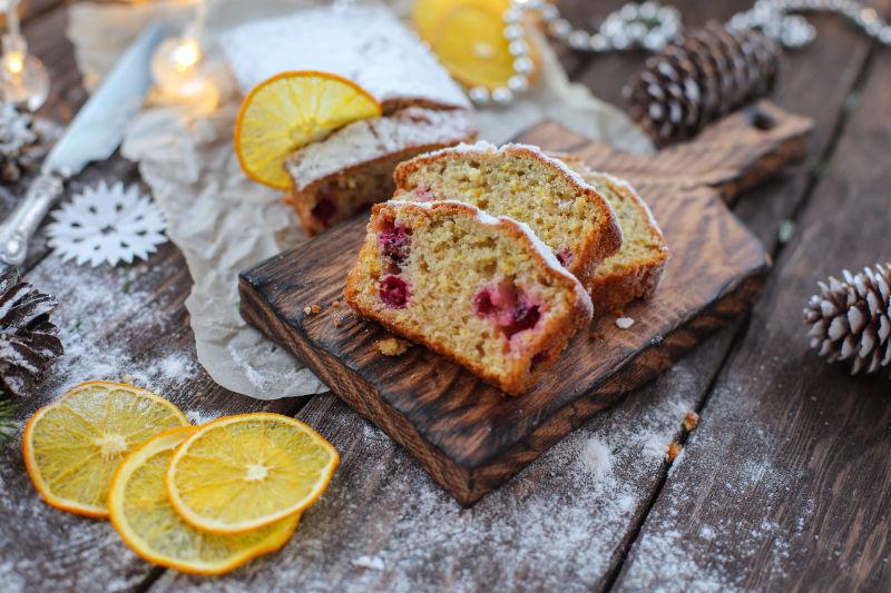 美味的圣诞烘焙饼干