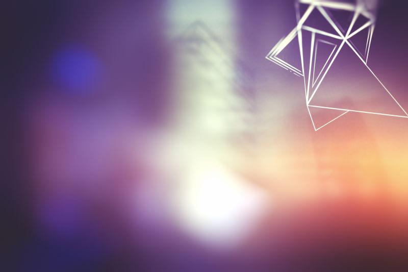 彩色几何抽象背景纹理