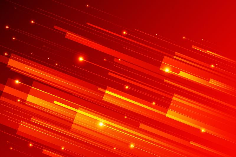 抽象红色线条背景