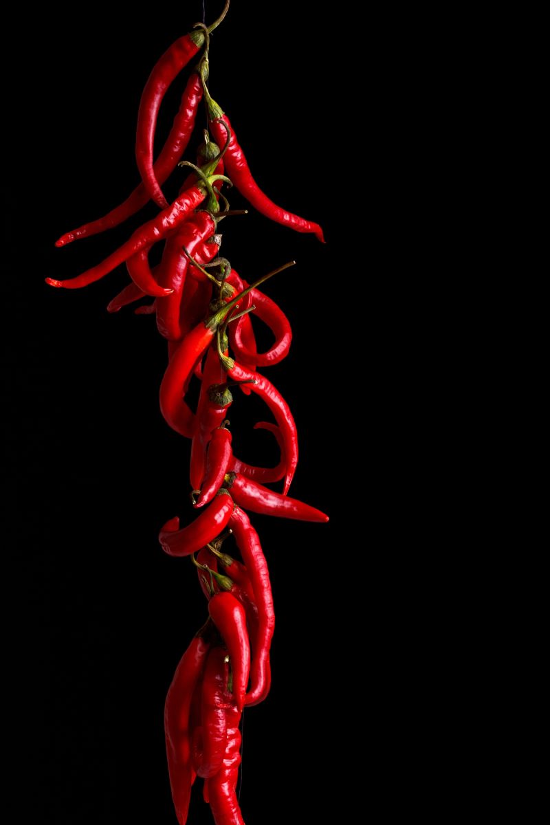 一串辣椒