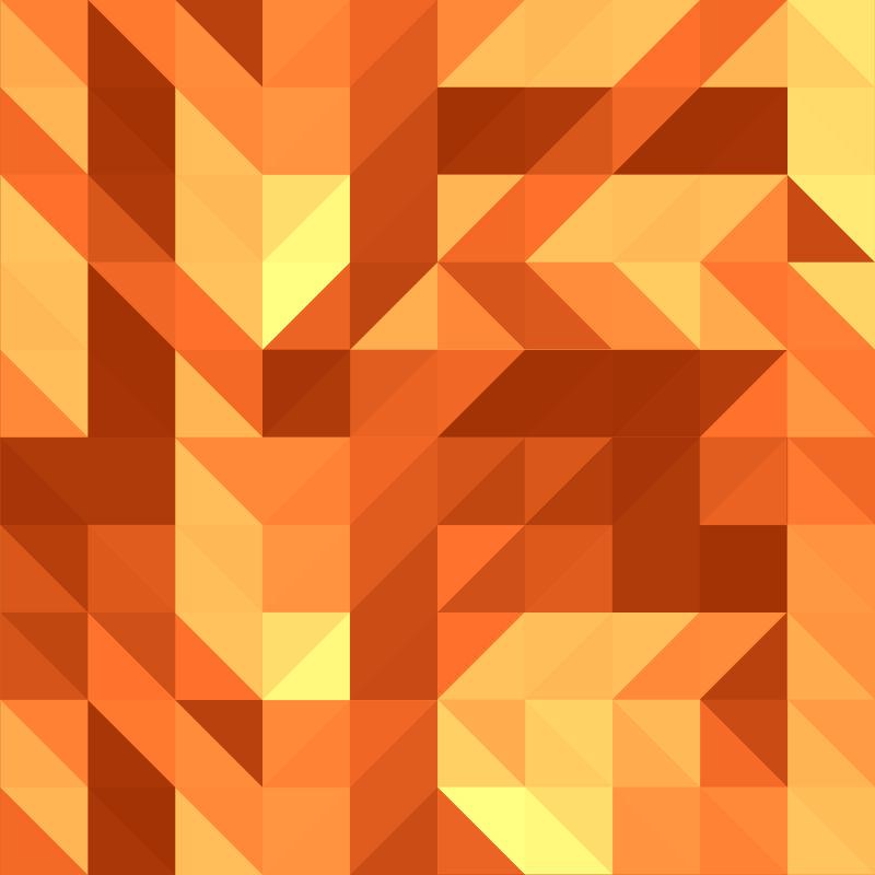 秋色的三角形背景