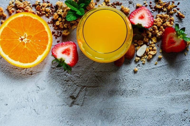 早餐水果健康配料