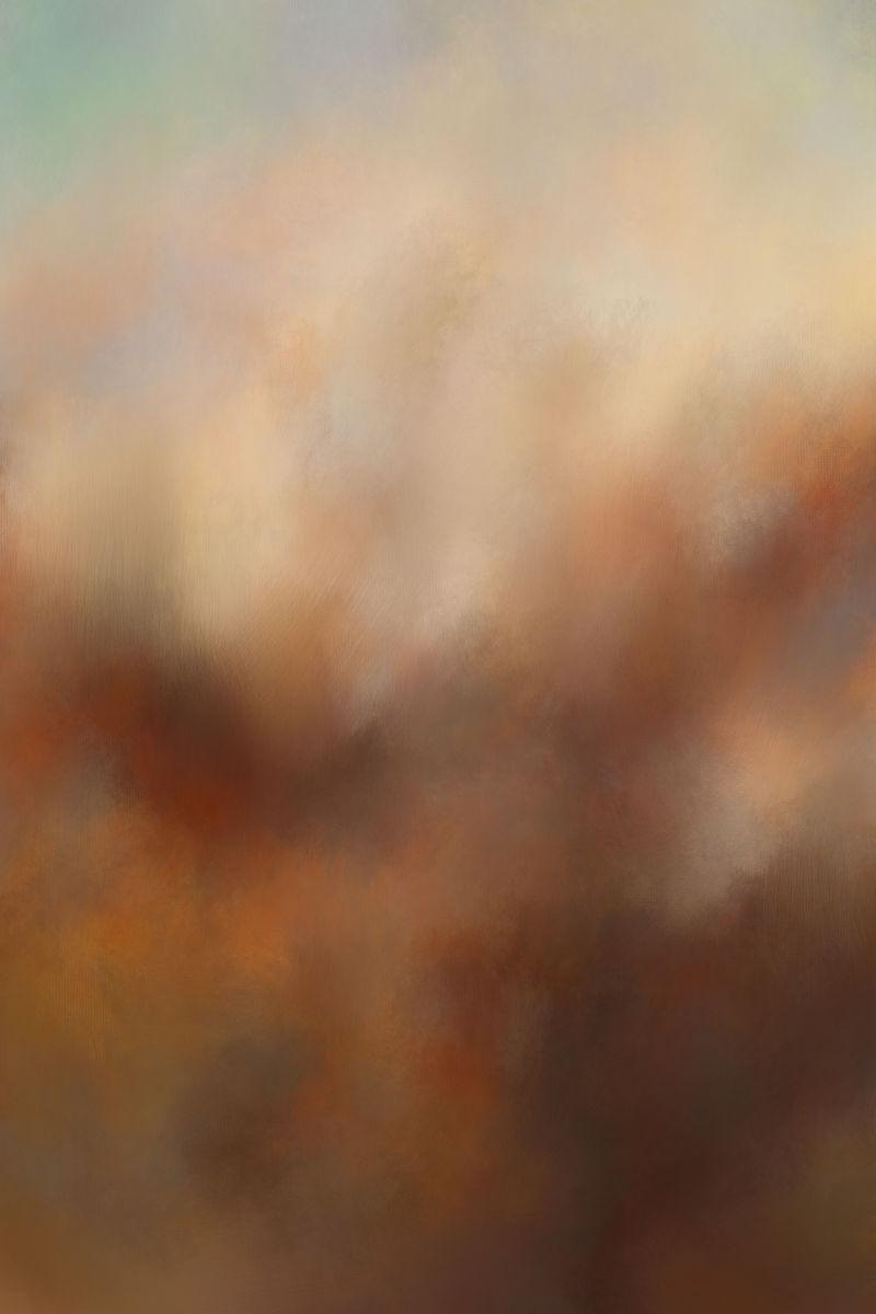 抽象水彩模糊纹理背景