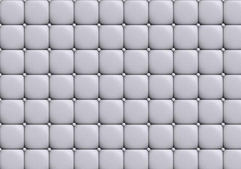 白色皮革正方形分割纹理背景