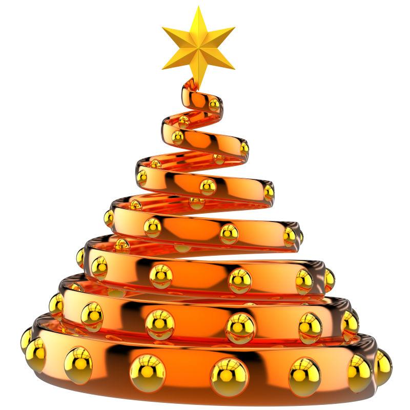 漂亮的圣诞树装饰品