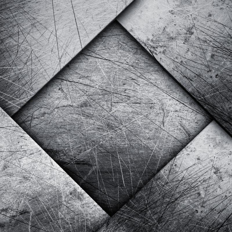 磨损的金属板纹理背景