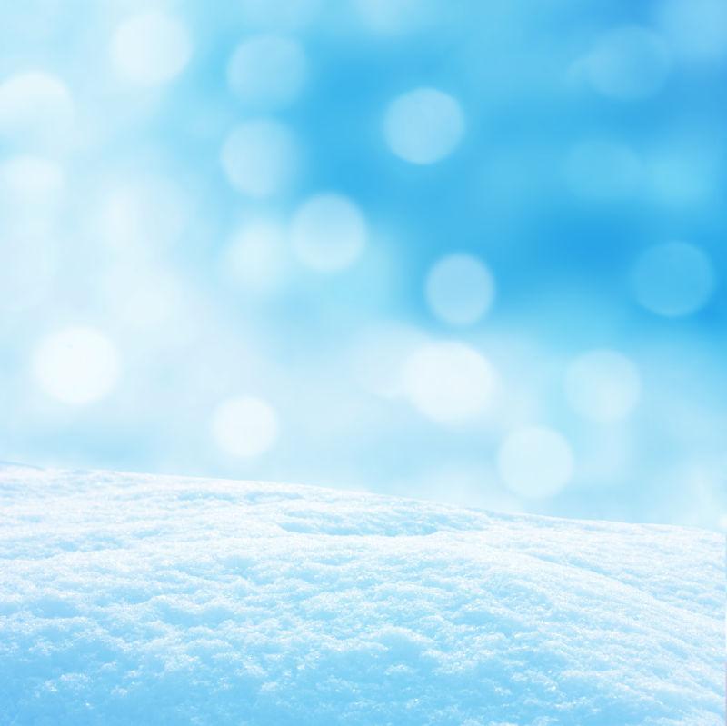 冬天的背景图片 蓝色雪地背景素材 高清图片 摄影照片 寻图免费打包下载
