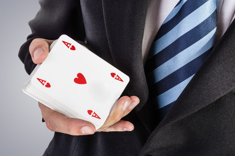 一张奇怪的扑克