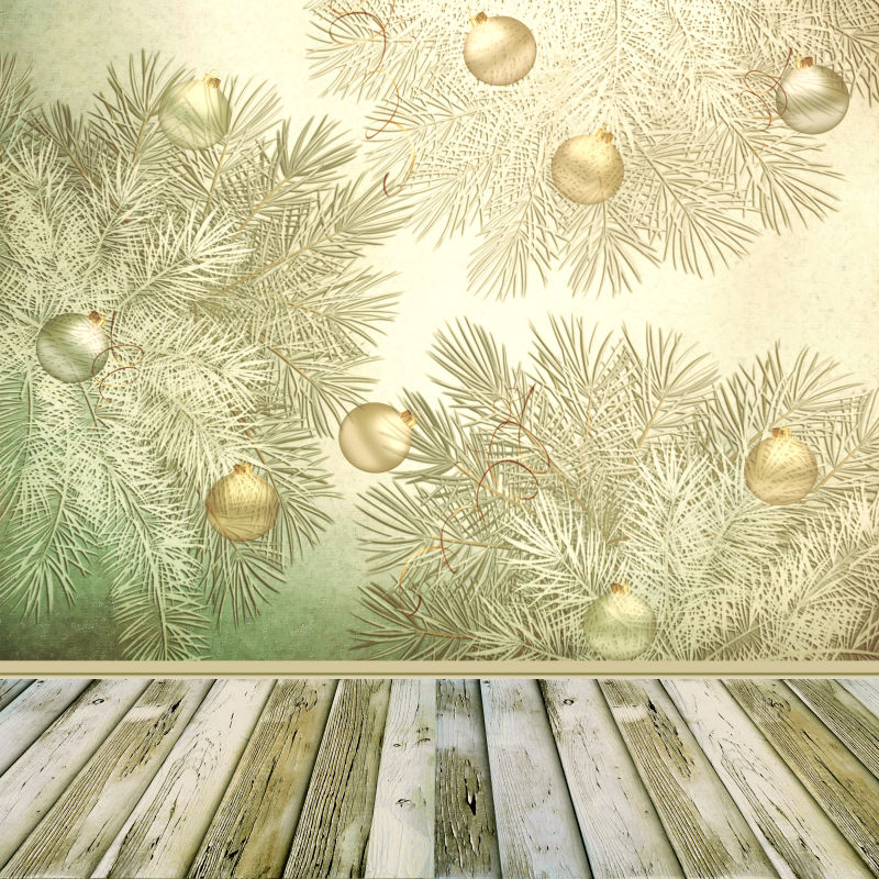 圣诞节银色背景