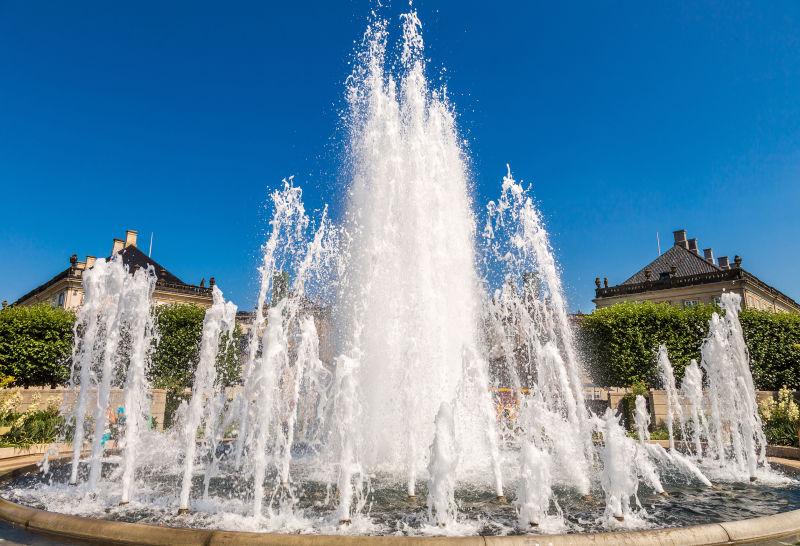 丹麦哥本哈根的喷泉