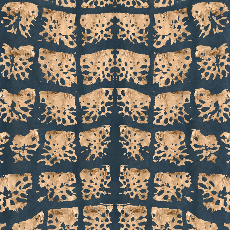 金属上的鳄鱼皮图案