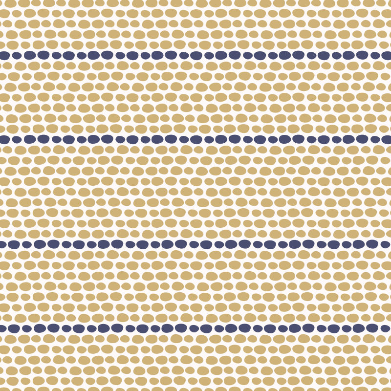 黄蓝相间的鹅卵石地面