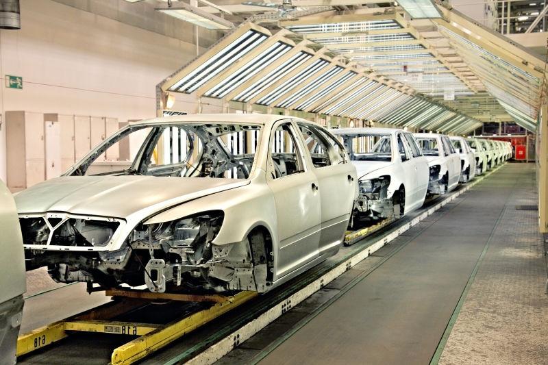 生产线线上的半成品