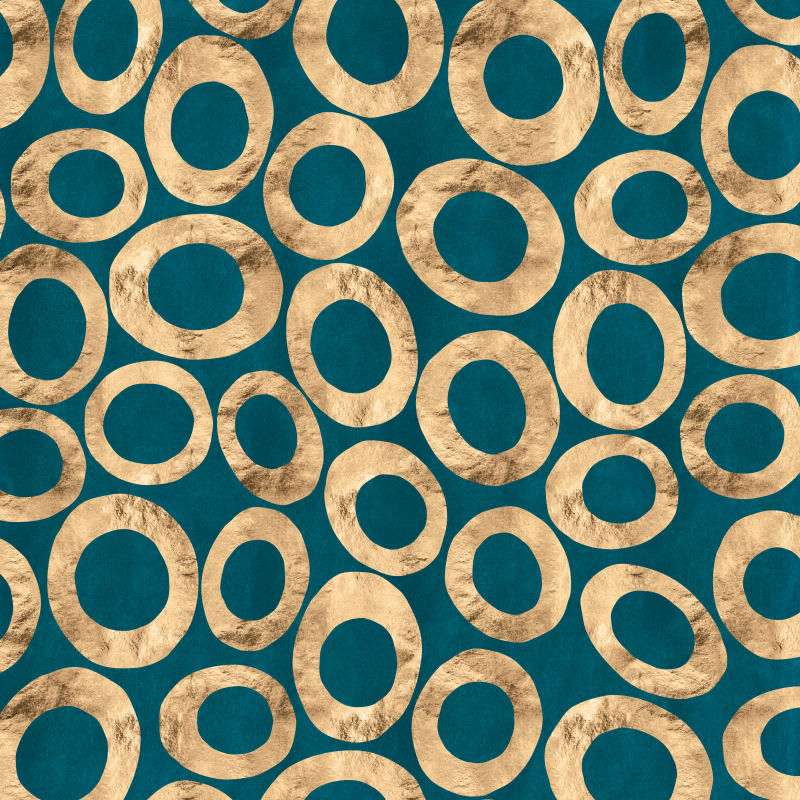 蓝青色圈圈纹理背景