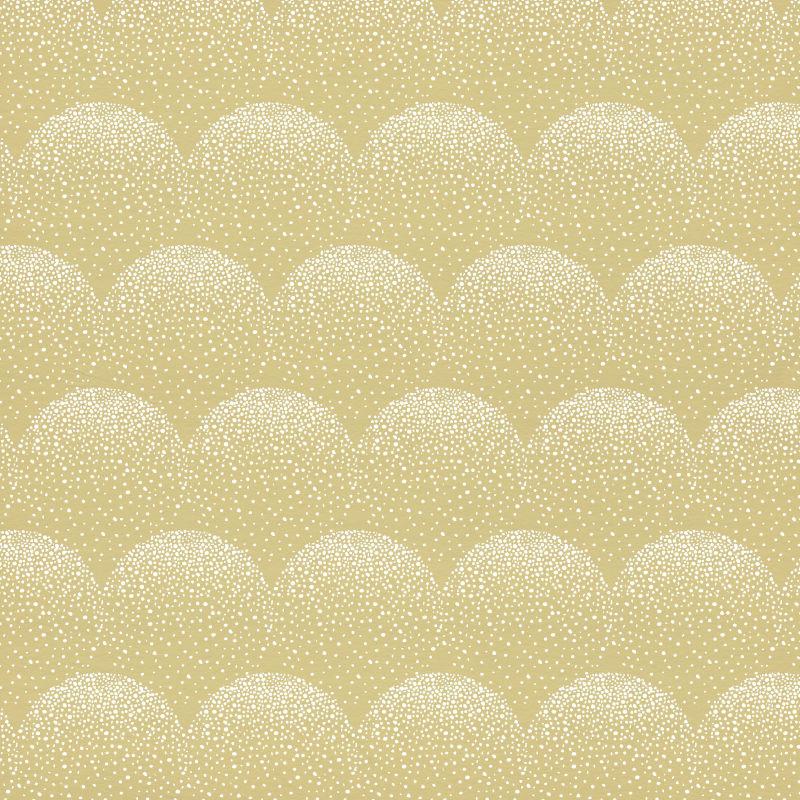 土黄纸上用白色圆点组成的美丽的鱼鳞纹理
