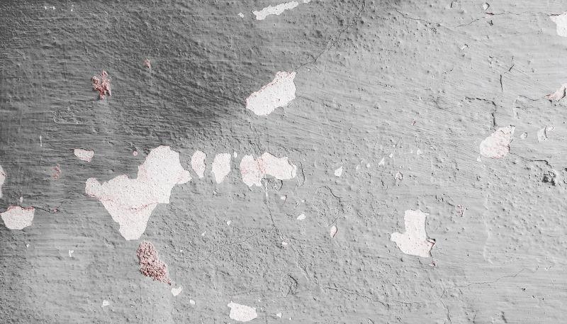 旧灰墙白色墙皮纹理背景