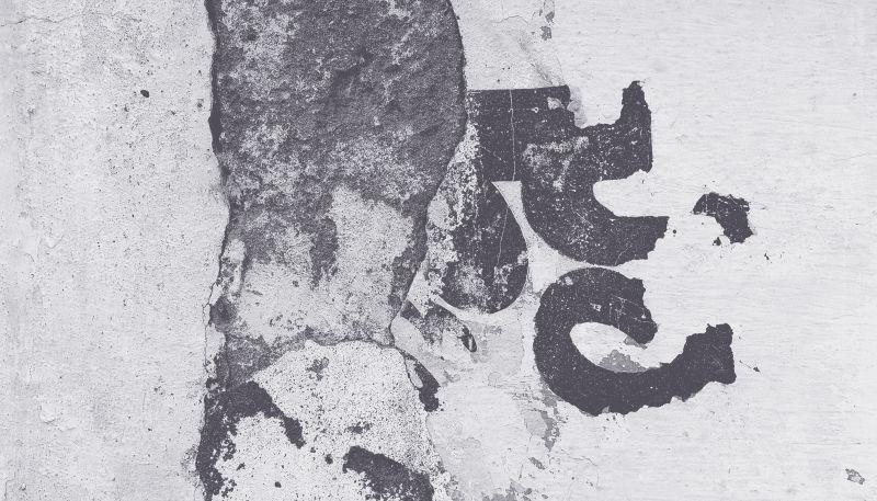 白漆旧墙壁纹理背景