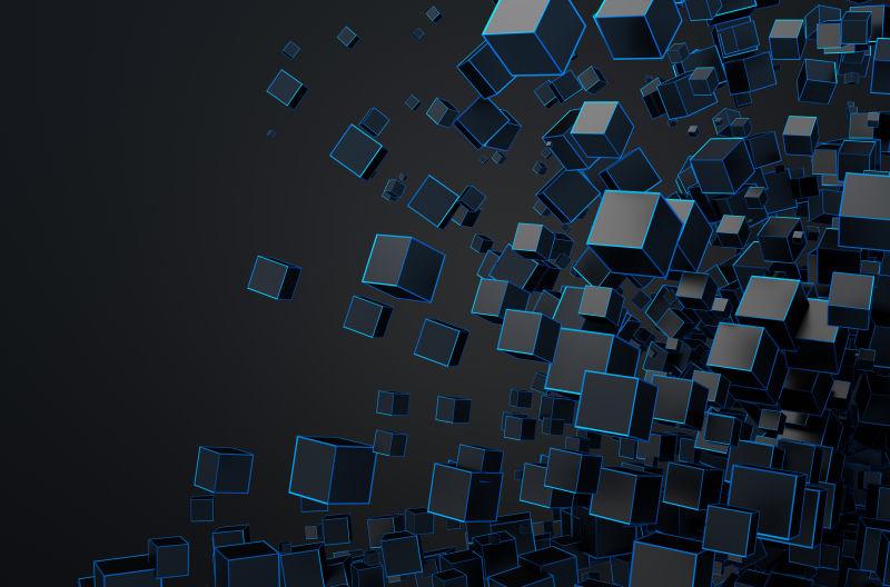 立方体的三维绘制背景