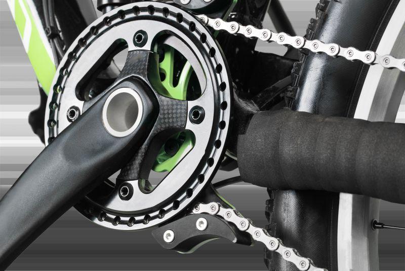 新的自行车齿轮